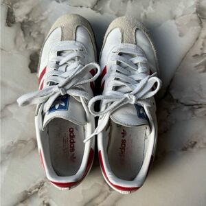Adidas samba red and white